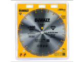 Алмазный круг сегментный универсальный DeWALT DT40212, 300 x 25.4, (кольцо 20 мм, в комплекте)