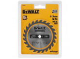 Пильный диск DEWALT DT20420, CONSTRUCTION 115 x 9.5 мм, 20 ATB