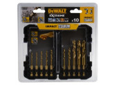 Набор DeWALT DT50050 cверл 10pcs Impact TITANIUM Drill Bit Set