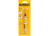 Быстросменный узел DeWALT DT7602, хвостовик, бита Pz2, пилотное сверло с зенкером для шурупов толщиной 5 мм, Flip&Drive
