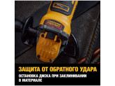 Угловая шлифмашина DeWALT DCG409NT FlexVolt Advantage, 18В, 125 мм.