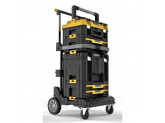 Тележка DeWALT TSTAK DWST1-71196, с телескопической ручкой для модулей системы хранения