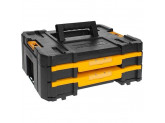 Ящик для инструмента DeWALT TSTAK, (TSTAK IV) DWST1-70706, c 2-мя мелкими выдвижными секциями модульной системы хранения