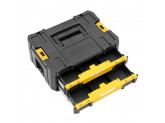 Ящик для инструмента DeWALT TSTAK, (TSTAK IV) DWST1-70706, c 2-мя мелкими выдвижными секциями модульной системы хранения
