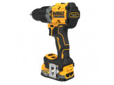 Аккумуляторная ударная бесщеточная дрель-шуруповерт DeWALT, 18 В, 2000 об/мин, 34000 уд/мин, с АКБ 1.7 Ач и ЗУ, в кейсе TSTAK, DCD805E1T