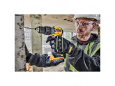 Аккумуляторная ударная бесщеточная дрель-шуруповерт DeWALT, 18 В, 2000 об/мин, 34000 уд/мин, с АКБ 1.7 Ач и ЗУ, в кейсе TSTAK, DCD805E1T