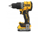 Аккумуляторная ударная бесщеточная дрель-шуруповерт DeWALT, 18 В, 2000 об/мин, 34000 уд/мин, с 2 АКБ 1.7 Ач и ЗУ, в кейсе TSTAK, DCD805E2T