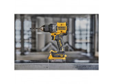 Аккумуляторная безударная бесщеточная дрель-шуруповерт DeWALT DCD800E1T, 18 В, PowerStack 1.7Ач