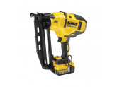 Аккумуляторный шпилькозабивной пистолет DeWALT DCN660P2, 18 В XR, 2 АКБ 5 Ач, ЗУ, кейс