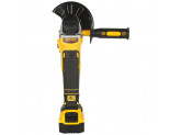 Аккумуляторная бесщеточная угловая шлифмашина DeWALT, 18 В, 125 мм, 9000 об/мин, чемодан, с 2 АКБ 5 Ач и ЗУ, в кейсе TSTAK, DCG405P2