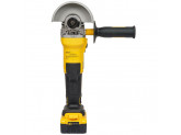 Аккумуляторная бесщеточная угловая шлифмашина DeWALT, 18 В, 125 мм, 9000 об/мин, чемодан, с 2 АКБ 5 Ач и ЗУ, в кейсе TSTAK, DCG405P2