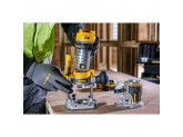 Аккумуляторный бесщеточный комбинированный фрезер DeWALT, 18 В, 25500 об/мин, с 2 АКБ 5 Ач и ЗУ, в кейсе TSTAK, DCW604P2