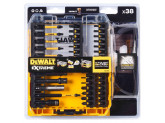 Набор оснастки DeWALT, 38 предметов, в кейсе + защитные очки в комплекте, DT70733T