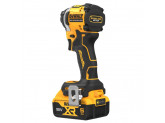 Аккумуляторный импульсный шуруповерт DEWALT, 18 В, 206 Нм, 3800 уд/мин, 3250 об/мин, с 2 АКБ 5 АЧ и ЗУ, в кейсе TSTAK, DCF850P2