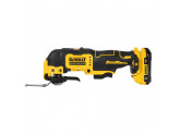 Аккумуляторный многофункциональный инструмент DEWALT, 12 В, 18000 кол/мин, с 2 АКБ 2 Ач и ЗУ, DCS353D2