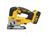 Аккумуляторный бесщёточный лобзик DEWALT, 18 В, 3200 ход/мин, с 2 АКБ 5 Ач и ЗУ, в кейсе TSTAK, DCS334P2