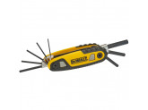 Набор шестигранных ключей DEWALT DWHT0-70263, 1.5-8 мм, 8 шт.