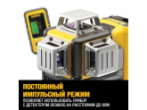 Самовыравнивающийся линейный ЗЕЛЕНЫЙ лазерный уровень DeWALT DCE089D1G