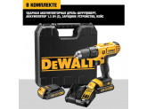 Аккумуляторная ударная Дрель-шуруповерт DeWALT DCD776S2, 300 Вт, 18 В, XR