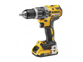 Аккумуляторная бесщеточная ударная дрель-шуруповерт DeWALT, 18 В, 2000 об/мин, 34000 уд/мин, с 2 АКБ 2 Ач и ЗУ, в кейсе, DCD796D2