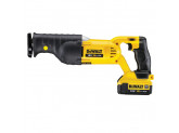 Аккумуляторная сабельная пила DeWALT, 18 В, 2950 ход/мин, c 2 АКБ 4 Ач и ЗУ, в кейсе, DCS380M2