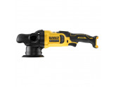 Полировальная орбитальная машина, 18В, 125мм, DeWALT DCM848N без аккумулятора и зарядного устройства
