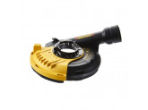 Угловая шлифмашина DeWALT DWE4257KT, 1500 Вт, 125 мм, антивибрационная ручка, кожух и чашка для шлифования