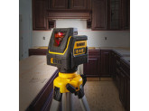 Самовыравнивающийся линейный КРАСНЫЙ лазерный уровень DeWALT DW0811