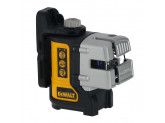 Линейный лазерный нивелир DeWALT, на батарейках, самовыравнивающийся, зеленый, 20 м, в кейсе, DW089CG
