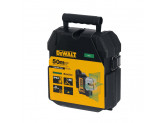 Линейный лазерный нивелир DeWALT, на батарейках, самовыравнивающийся, зеленый, 20 м, в кейсе, DW089CG