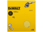 Шлифлисты DeWALT DT3169, 9 отверстий, 225 мм, 80G, 10 шт