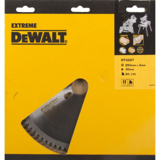 Пильный диск DeWALT EXTREME WORKSHOP DT4287, 250/30 мм.