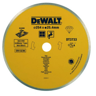 Диск алмазный по плитке DeWALT DT3733