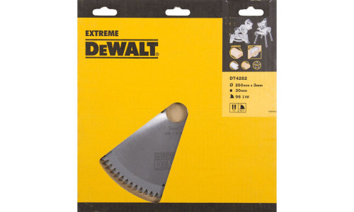 Пильный диск DeWALT EXTREME WORKSHOP DT4282, 250/30 мм.