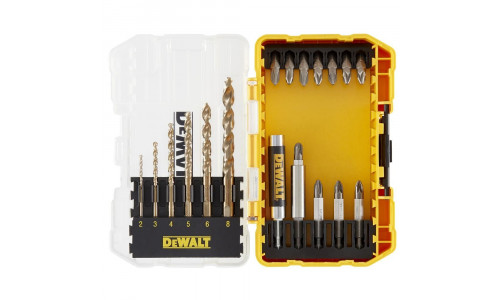 Набор сверл и бит (19 шт.) Extreme DeWALT DT70711