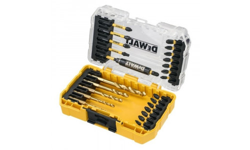 Набор бит, насадок и сверл в кейсе DeWALT DT70749T, FLEXTORQ 25 предметов