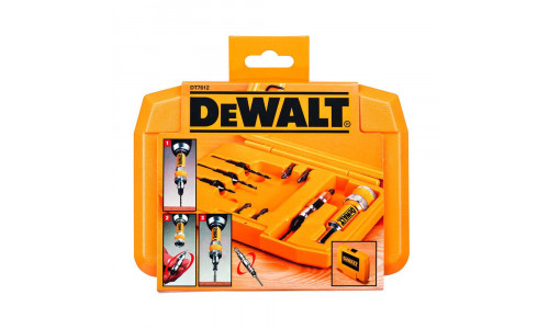 Набор пилотных сверл с зенкерами DeWALT DT7612, Flip&Drive 12 предметов