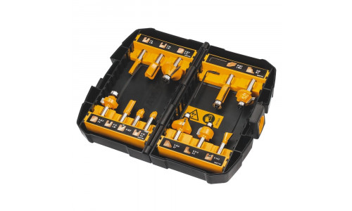 Набор фрез DeWALT DT90016, 12 шт.