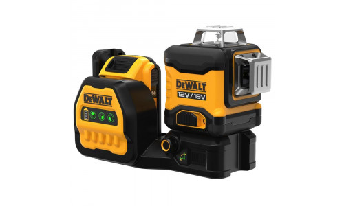 Самовыравнивающийся линейный ЗЕЛЕНЫЙ лазерный уровень DeWALT DCE089D1G18