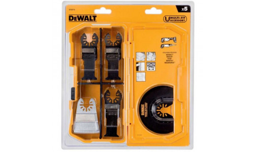 Набор насадок для мультитула DeWALT DT20715, 5 шт.