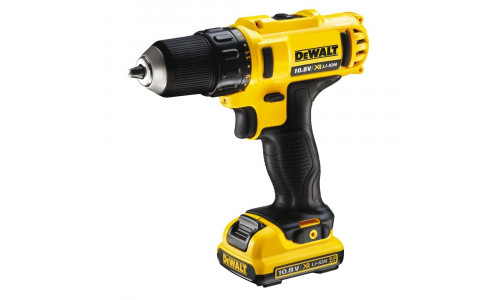 Аккумуляторная безударная дрель-шуруповерт DeWALT DCD710D2, 180 Вт, 10.8 (12) В, XR