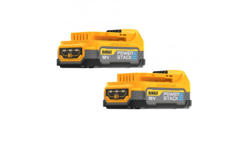 Аккумулятор DeWALT XR, Li-Ion, 18 В, 1.7 Ач, 2 шт., DCBP034E2-XJ