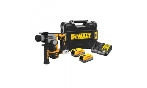 Перфоратор DeWALT POWERSTACK DCH172E2T, 18В XR, SDS-Plus, 2 акб 1.7Ач