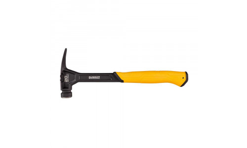 Молоток DeWALT DWHT51004 одноэлементный с прямым гвоздодёром 567г.