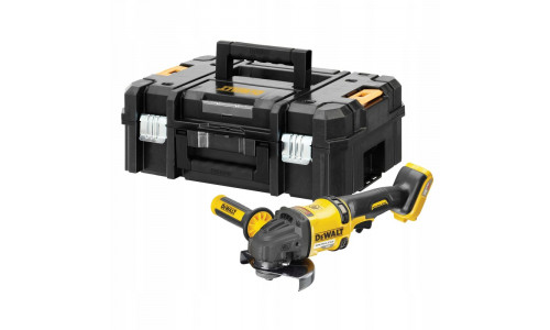 Бесщеточная аккумуляторная угловая шлифовальная машина DeWALT, 54 В, 125 мм, 9000 об/мин, без АКБ и ЗУ, в кейсе, DCG418NT