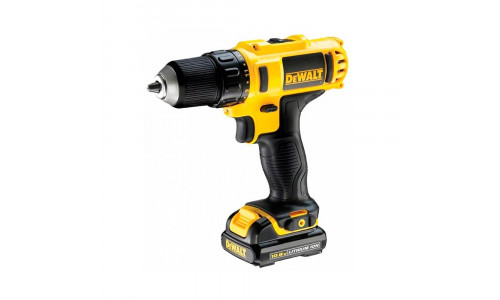 Аккумуляторная компактная безударная дрель-шуруповерт DeWALT DCD710C2, 180 Вт, 10.8 (12) В, XR
