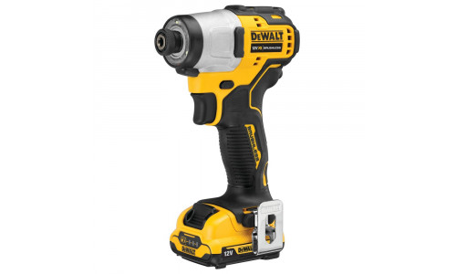 Компактный импульсный бесщеточный шуруповерт 10.8 (12) В DeWALT DCF801D2