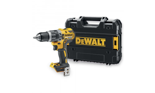 Аккумуляторная бесщеточная ударная дрель-шуруповерт DeWALT, 18 В, 2000 об/мин, 34000 уд/мин, без АКБ и ЗУ, в кейсе TSTAK, DCD796NT (Уценка)