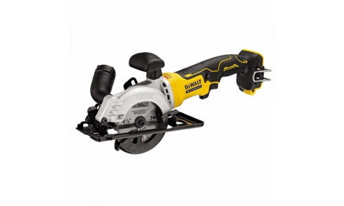 Аккумуляторная мини циркулярная (дисковая) ручная пила DeWALT DCS571N, 18 В, 115 мм