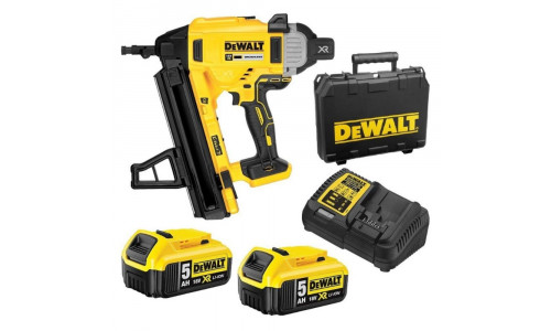 Монтажный пистолет по бетону DeWALT DCN890P2, 5 Ач, 18 В